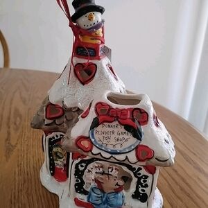 Blue Sky ClayWorks Donner's Reindeer Games Toy Shop New W/Tags
